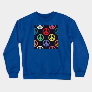 Colorful Peace Prosperity Calm Pattern Crewneck Sweatshirt